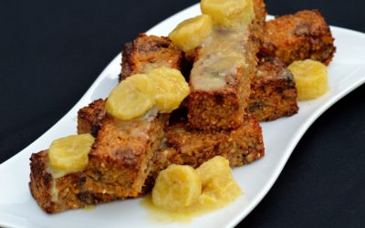 Banana-Pecan Bars