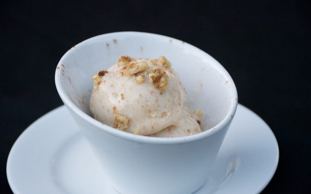 Banana-Walnut Ice Cream