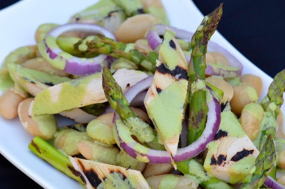 Grilled Hearts of Palm Salad Bravo PB